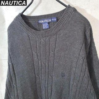 ノーティカ(NAUTICA)の80s90s 古着　ノーティカ　ビッグシルエット　ニット.(ニット/セーター)