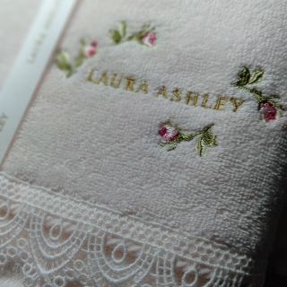 ローラアシュレイ(LAURA ASHLEY)の【A1９】ローラアシュレイゲストタオル(タオル/バス用品)