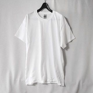 ギルダン(GILDAN)の【新品】GILDAN 無地 6.0oz半袖Tシャツ（ホワイト）Lサイズ(Tシャツ/カットソー(半袖/袖なし))