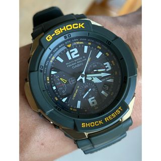 G-SHOCK/アーミーグリーン/ゴールド/GW-3000/箱付/電波/ソーラー