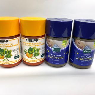 クナイプ(Kneipp)の新品クナイプ　4本　KNEIPP オレンジリンデンバウム　ホップ＆バレリアン(入浴剤/バスソルト)