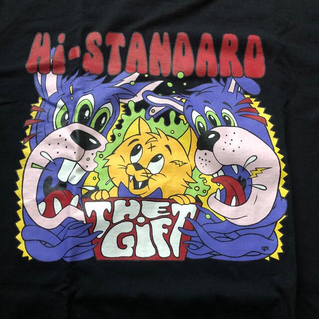 HIGH!STANDARD(ハイスタンダード)の美品　ハイスタンダード　ライブTシャツ メンズのトップス(Tシャツ/カットソー(半袖/袖なし))の商品写真