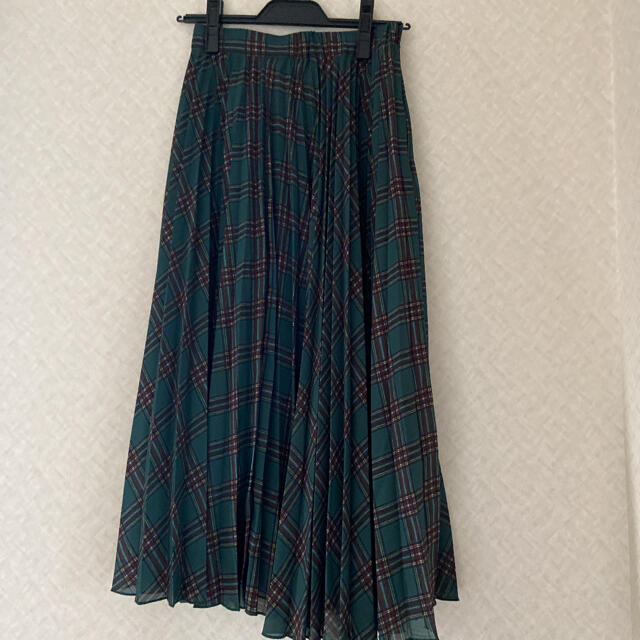 COCO DEAL(ココディール)のcocodeal プリーツスカート ロングスカート　チェックスカート レディースのスカート(ロングスカート)の商品写真