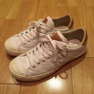 New Balance - New Balance オールレザースニーカーの通販 by mr