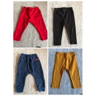 ベビーギャップ(babyGAP)の右下ユニクロ(80cm)(パンツ)