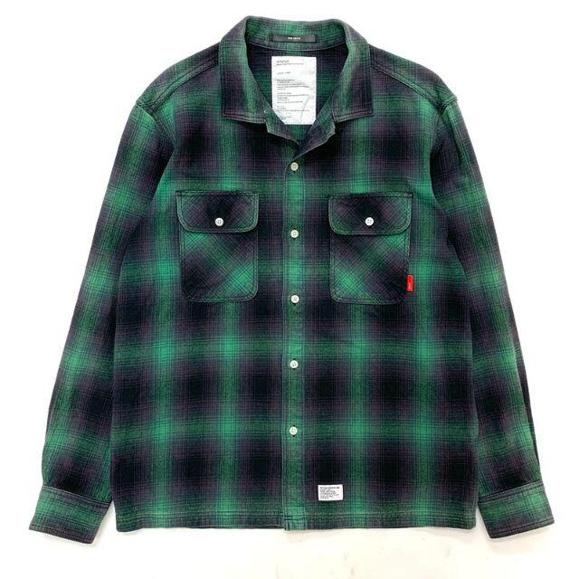 W)taps(ダブルタップス)の09AW WTAPS ダブルタップス VATOS L/S チェックシャツ メンズのトップス(シャツ)の商品写真