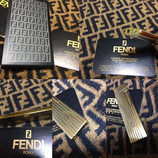 FENDI(フェンディ)の本日特別価格 フェンディ   FENDI  ガスライター 箱付 美品 メンズのファッション小物(タバコグッズ)の商品写真