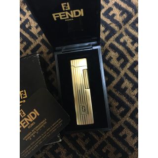 フェンディ(FENDI)の本日特別価格 フェンディ   FENDI  ガスライター 箱付 美品(タバコグッズ)