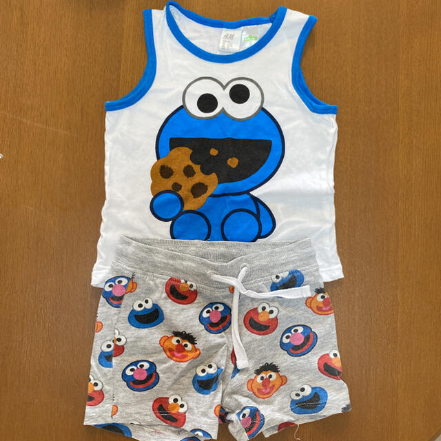 H&M(エイチアンドエム)のクッキーモンスター キッズ/ベビー/マタニティのベビー服(~85cm)(タンクトップ/キャミソール)の商品写真