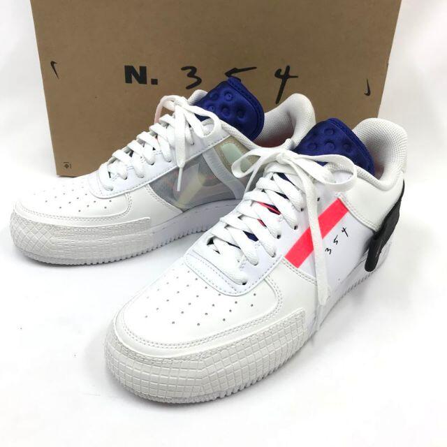 NIKE - 27cm NIKE AF1-TYPE エアフォース ワン スニーカー 白の通販 by ...