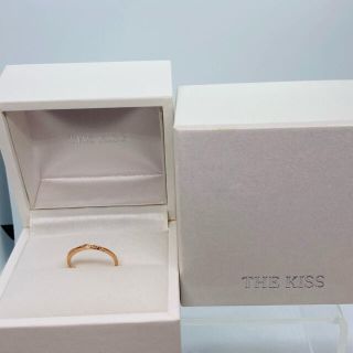 ザキッス(THE KISS)のTHE KISS ザ キッス K10PG ダイヤモンド リング D:0.03ct(リング(指輪))