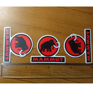 マムート(Mammut)のマムート mammut ステッカー 3枚セット 防水加工(その他)