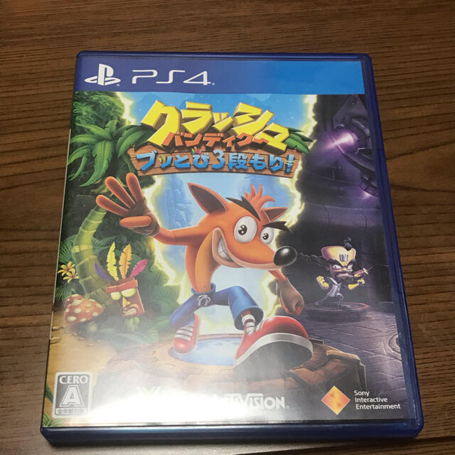 PlayStation4(プレイステーション4)のPS4 クラッシュバンディクー ブッとび3段もり! エンタメ/ホビーのゲームソフト/ゲーム機本体(家庭用ゲームソフト)の商品写真