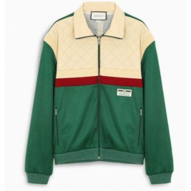 GUCCI - グッチ テクニカルジャージー ジップアップジャケット GUCCI - グッチ テクニカルジャージー ジップアップジャケット