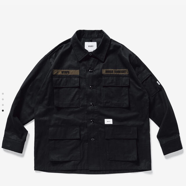 WTAPS 21SS JUNGLE 02 / LS BLACK サイズS