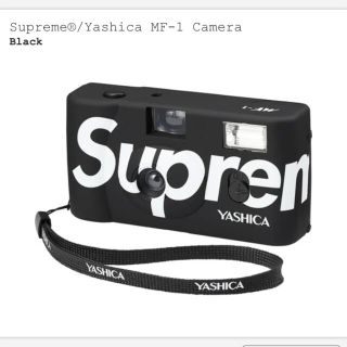 シュプリーム(Supreme)の黒 Supreme Yachica MF-1 Camera カメラ(フィルムカメラ)