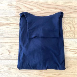 1回着のみ 久米繊維 タートルネックビッグTシャツ 紺 ah.h 長谷川昭雄 1回着のみ 久米繊維 タートルネックビッグTシャツ 紺 ah.h 長谷川昭雄