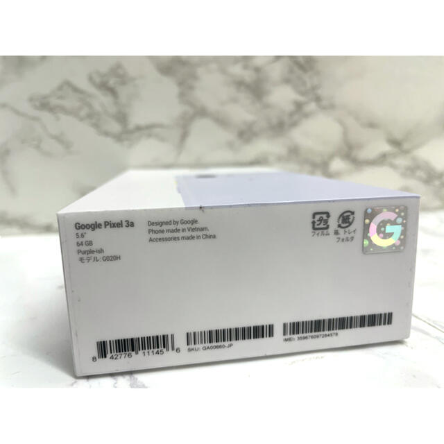 Softbank Google Pixel 3a 64GB Softbank Google Pixel 3a 64GB