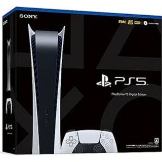 プレイステーション(PlayStation)の【新品】PlayStation５デジタルエディション　送料込(家庭用ゲーム機本体)