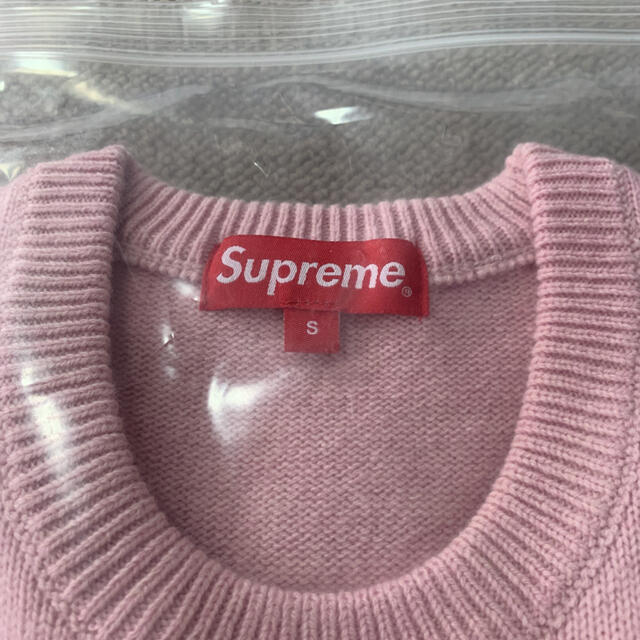 Supreme Inside Out Logo SweaterPINK Sサイズ
