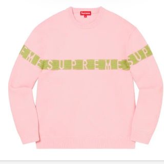 シュプリーム(Supreme)のSupreme Inside Out Logo SweaterPINK Sサイズ(ニット/セーター)