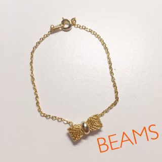 ビームス(BEAMS)の⑅BEAMS⑅リボンブレスレット(ブレスレット)