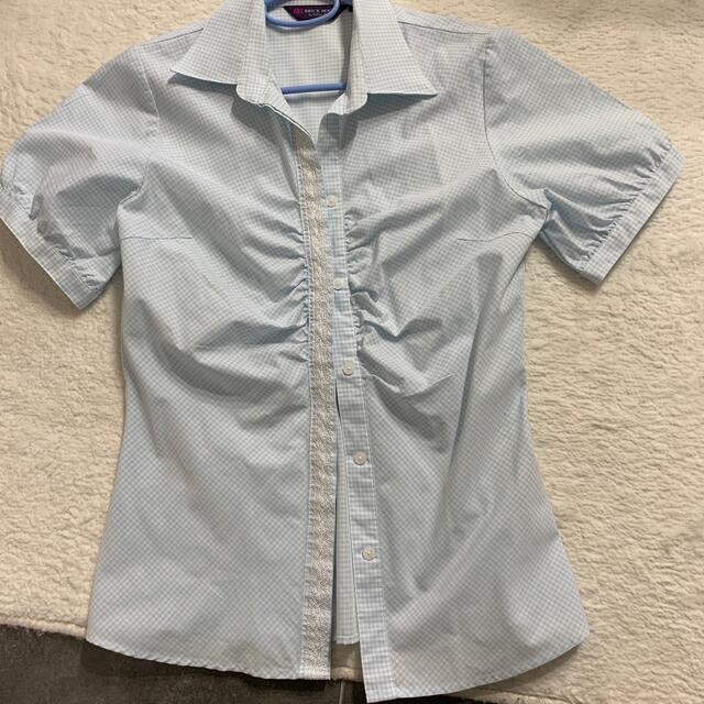 BRICK HOUSE ワイシャツ半袖 レディースのトップス(シャツ/ブラウス(半袖/袖なし))の商品写真