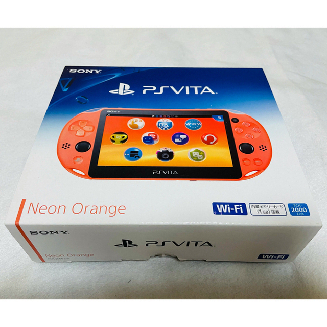 ☆本体未使用品☆ PSVita PCH-2000 ZA24 ネオンオレンジ