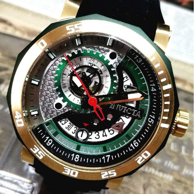 Invicta インビクタ☆ムーンフェイズ☆オートマチック☆４７ｍｍ