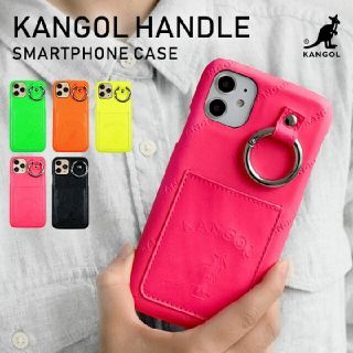 カンゴール(KANGOL)のiPhone携帯カバー11(ピンク)(KANGOL)(iPhoneケース)