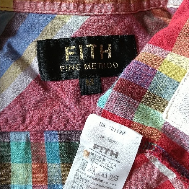 FITH(フィス)のFITH チェック長袖シャツ(90) キッズ/ベビー/マタニティのキッズ服男の子用(90cm~)(ブラウス)の商品写真