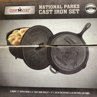 緊急値下 コストコ CampChef ダッチオーブン & スキレットセット