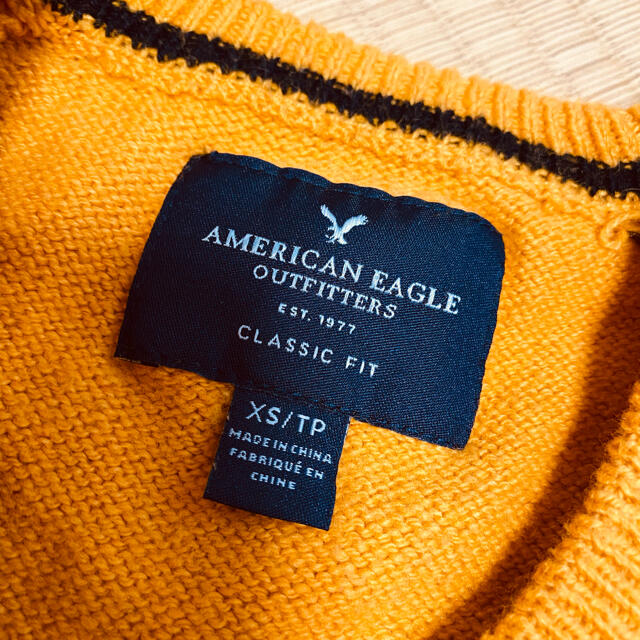 American Eagle(アメリカンイーグル)のAmerican Eagle Outfitters ニット　マスタード レディースのトップス(ニット/セーター)の商品写真