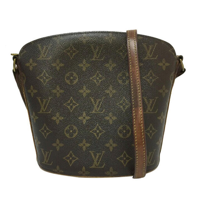 ルイ ヴィトン LOUIS VUITTON ドルーオ モノグラム バッグファスナー内側