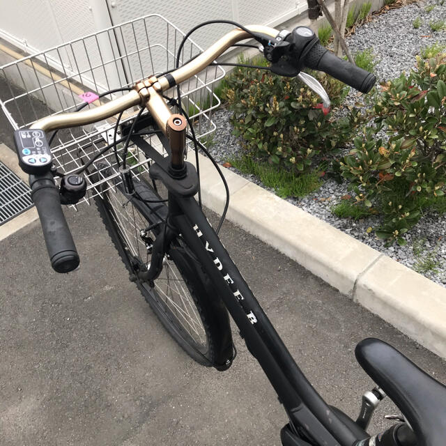 色移り有り HY DEE B 電動自転車26インチ、バッテリー、充電器付属1都3