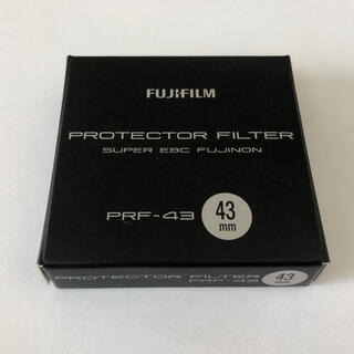 フジフイルム(富士フイルム)のFUJIFILM (フジフイルム) プロテクトフィルター 43mm PRF-43(フィルター)