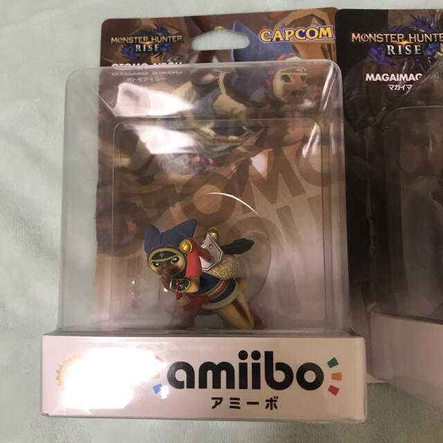 モンスターハンターライズ　モンハン　amiibo　3種セット 1