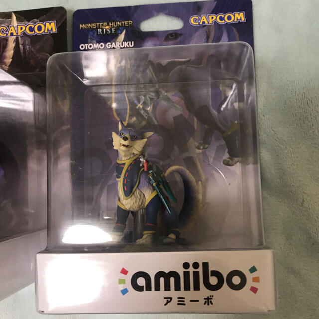 モンスターハンターライズ　モンハン　amiibo　3種セット 3