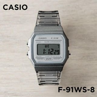 カシオ(CASIO)の新品未使用　CASIO クリアウォッチ　グレー　チープカシオ　(腕時計)