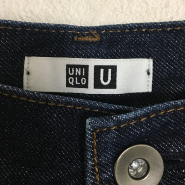 UNIQLO(ユニクロ)のワイドフィットカーブジーンズ レディースのパンツ(デニム/ジーンズ)の商品写真