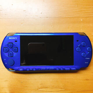 プレイステーションポータブル(PlayStation Portable)のPlayStationPortable本体・ブルー(家庭用ゲーム機本体)