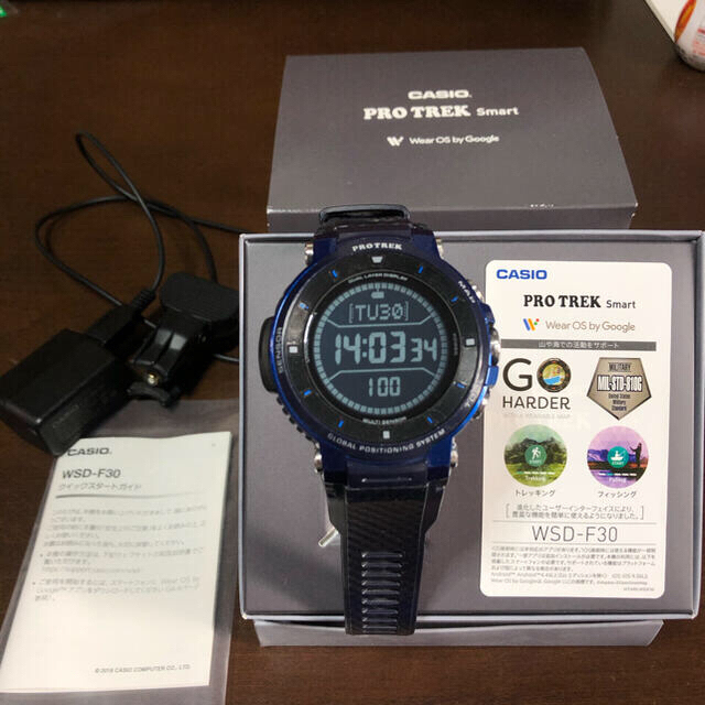 CASIO - プロトレックF30ブルー