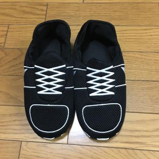 アベイシングエイプ(A BATHING APE)の中古ＡＰＥスリッパ黒ベイプスター約２６センチ星(スニーカー)