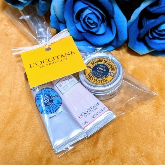 L'OCCITANE(ロクシタン)の【L’OCCITAONE】ギフトセット❤︎.*各10mI×3本❤︎.*新品 コスメ/美容のボディケア(ハンドクリーム)の商品写真