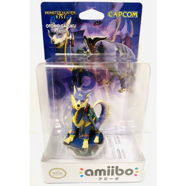 CAPCOM(カプコン)のオトモガルク amiibo アミーボ モンスターハンターライズ モンハン ライズ エンタメ/ホビーのフィギュア(ゲームキャラクター)の商品写真