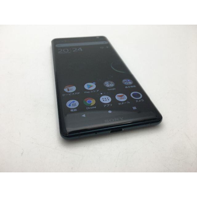 SIMフリー上美品au Xperia XZ3 SOV39 グリーン 502