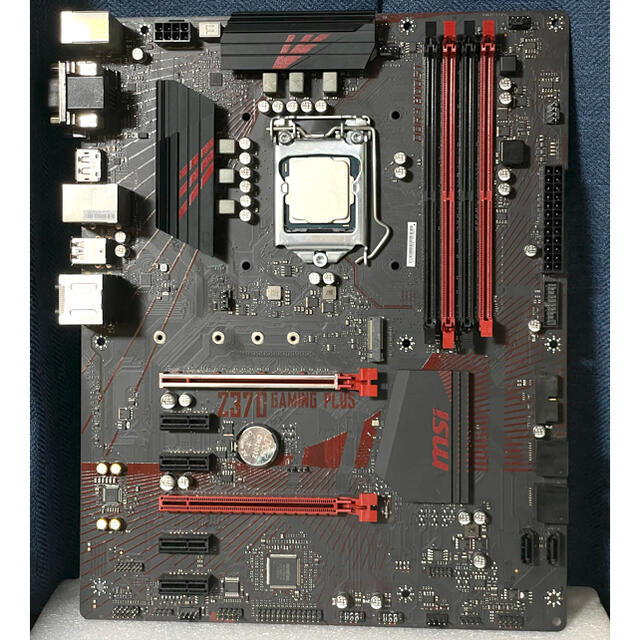 MSI Z370 GAMING PLUS･Intel Core i3-8100