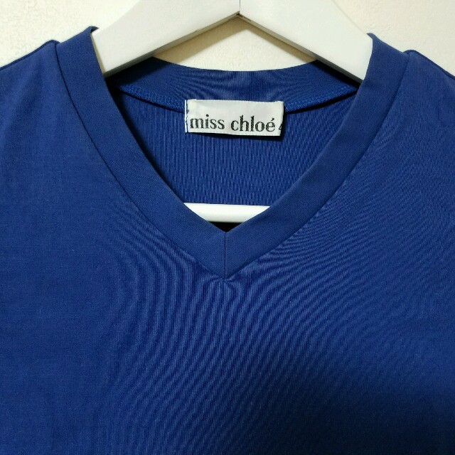 Chloe(クロエ)のmiss chloe VネックTシャツ レディースのトップス(Tシャツ(半袖/袖なし))の商品写真