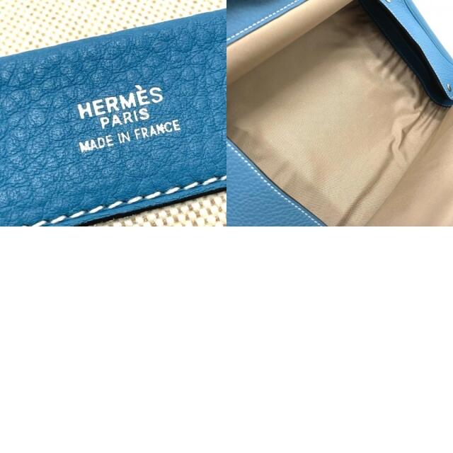 Hermes(エルメス)のエルメス ポーチ クラッチバッグ レディースバッグ エクイ ブルー レディースのバッグ(クラッチバッグ)の商品写真