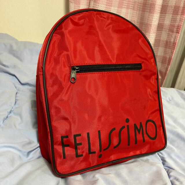 FELISSIMO(フェリシモ)のフェリシモ  ミニリュック  レッド レディースのバッグ(リュック/バックパック)の商品写真